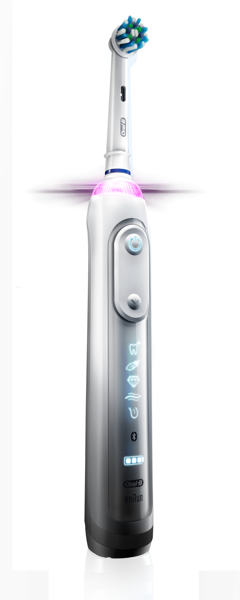 MWC OralB dévoile OralB GENIUS, la première brosse à dents électrique connectée au monde qui